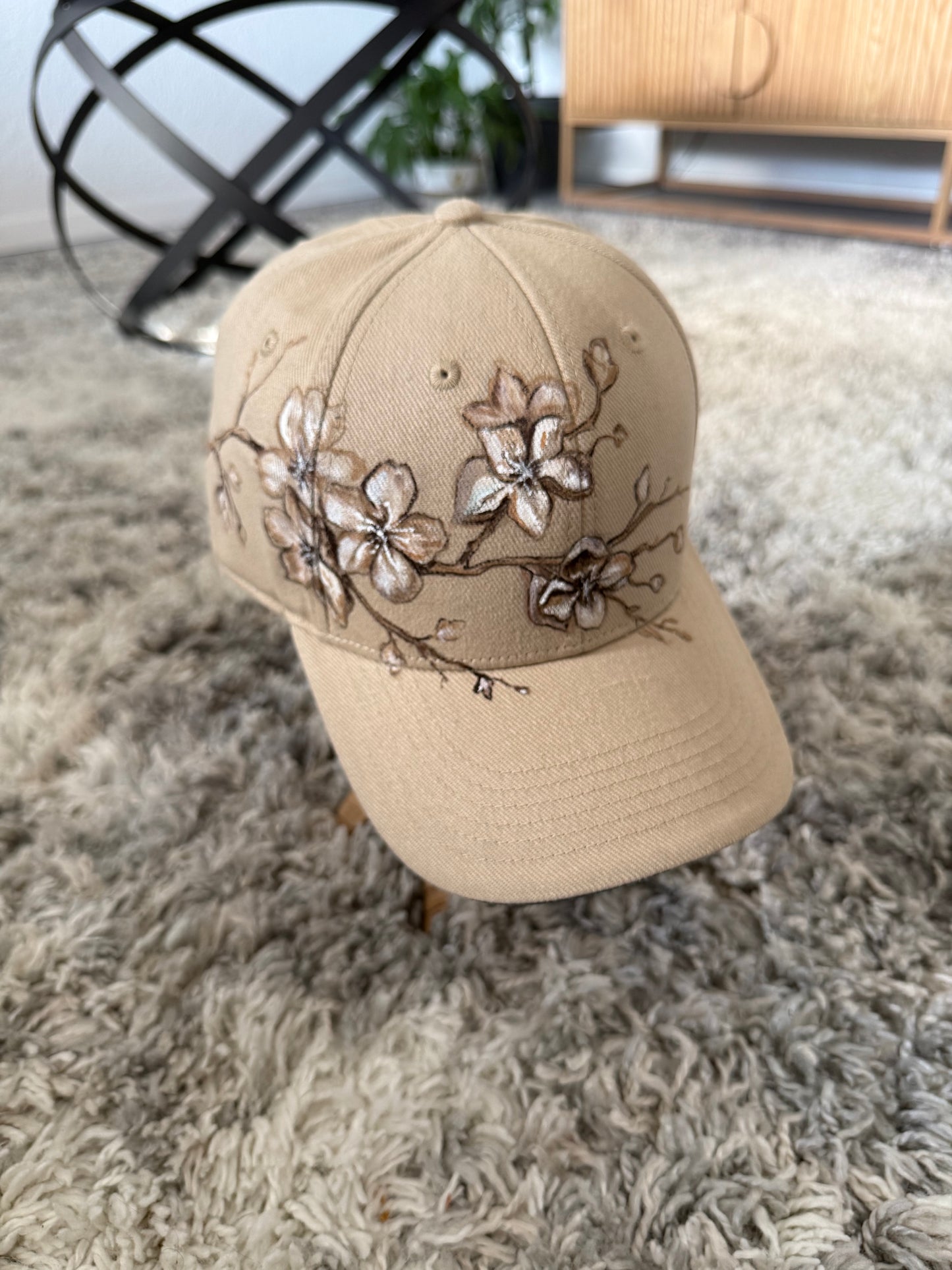 Cap - Cherry Flower