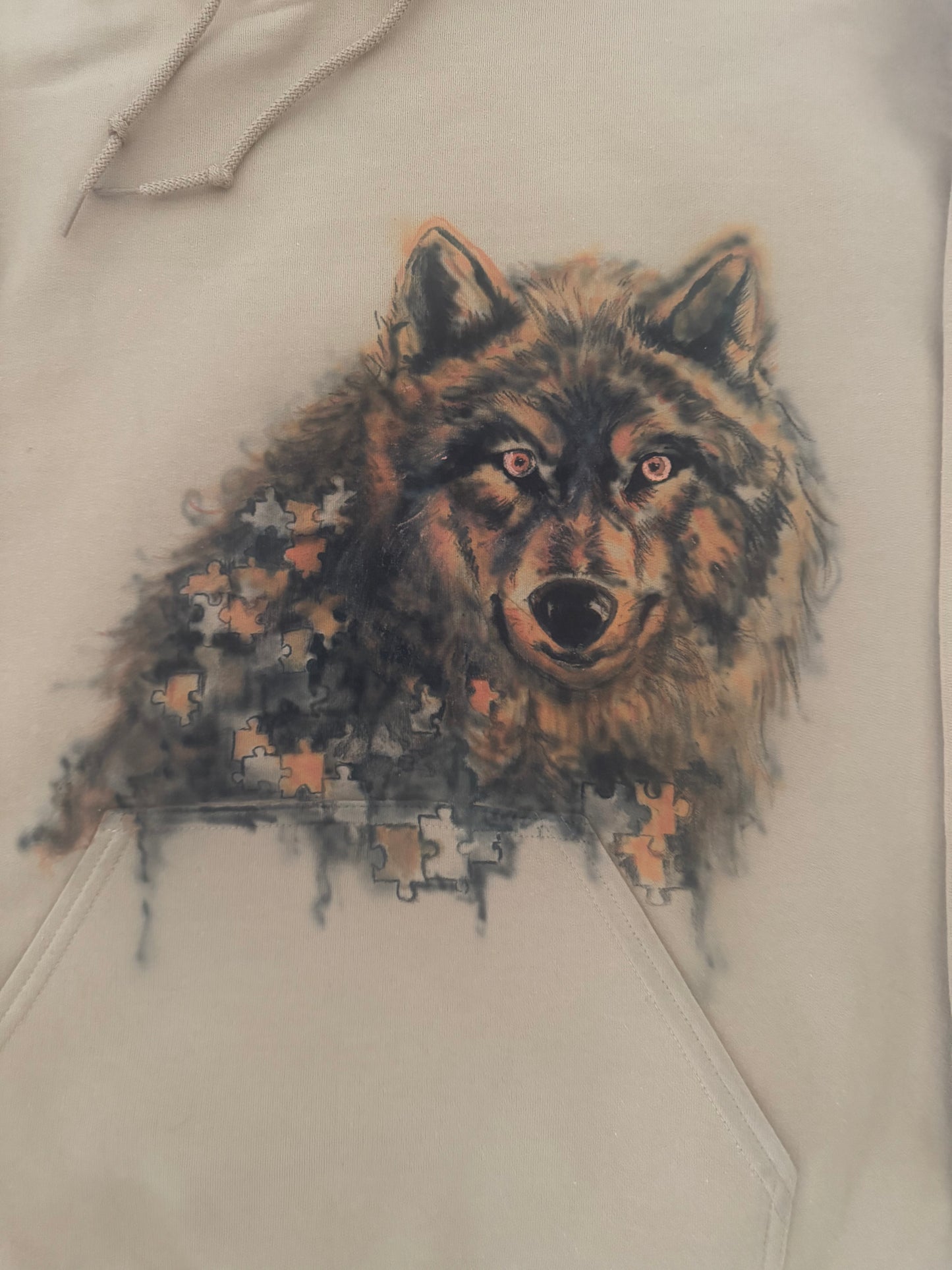 The Enigma Wolf Hoodie - Winter Vibes