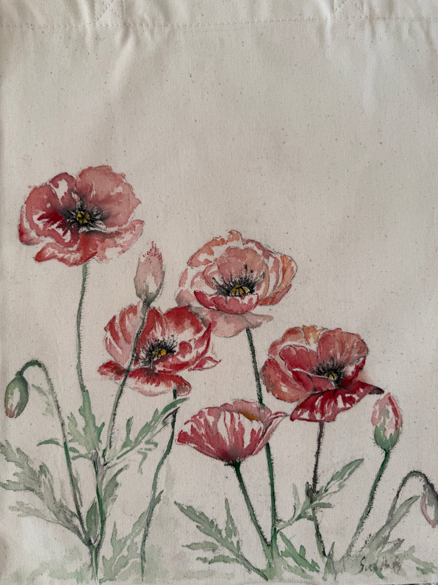 Tote Bag - Coquelicots