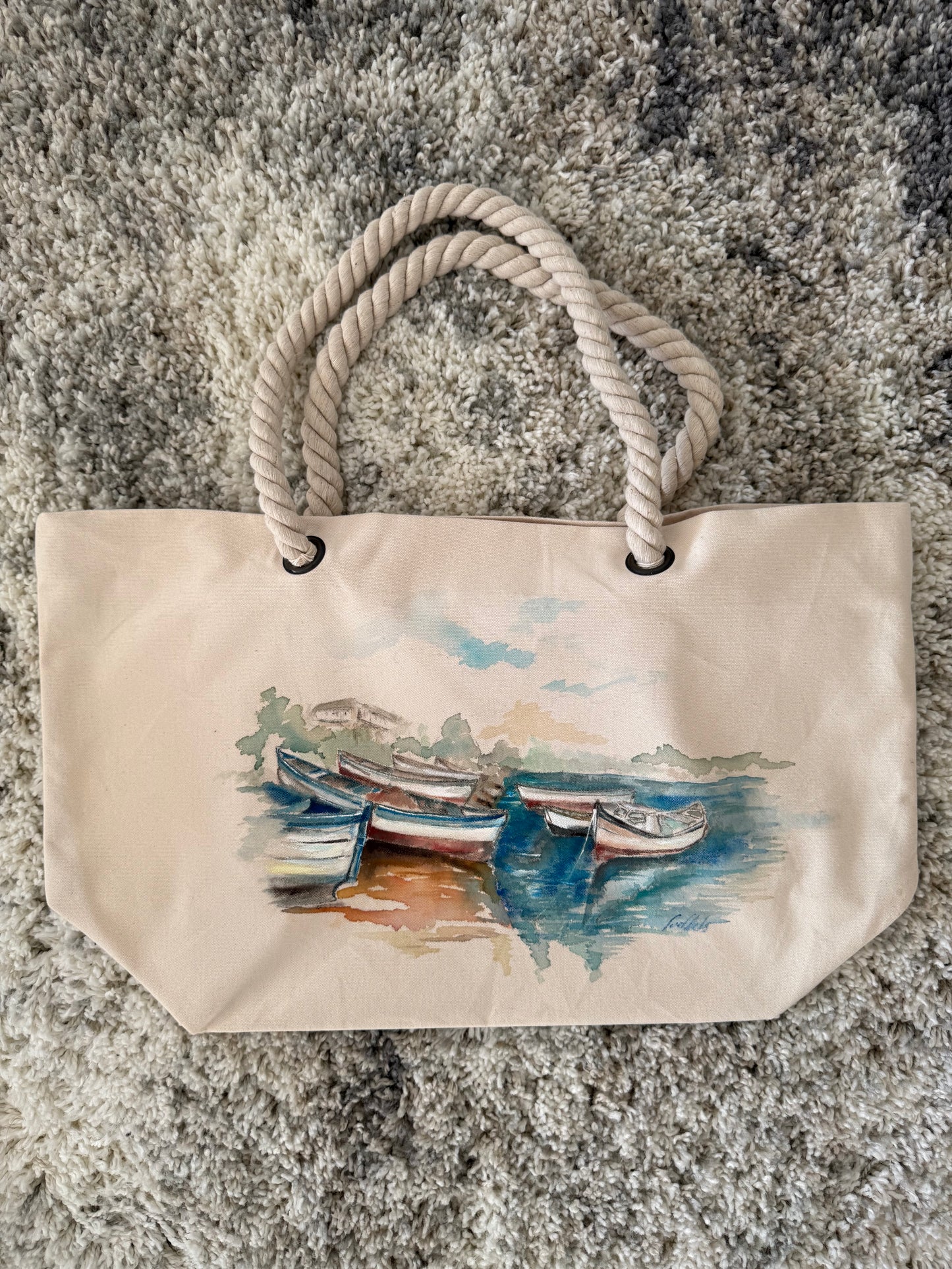 Beach Bag - Boats