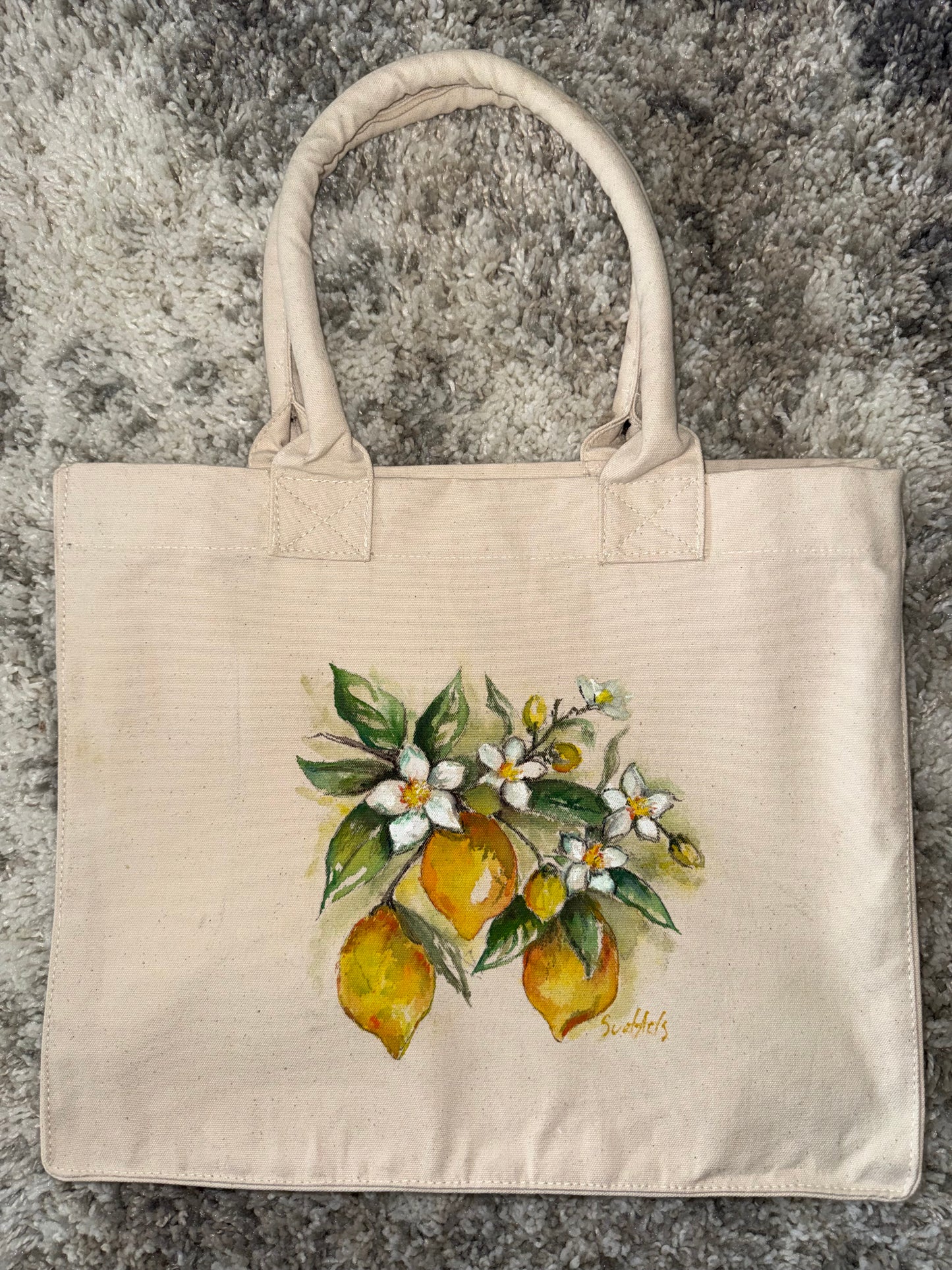Beach Bag - Lemons