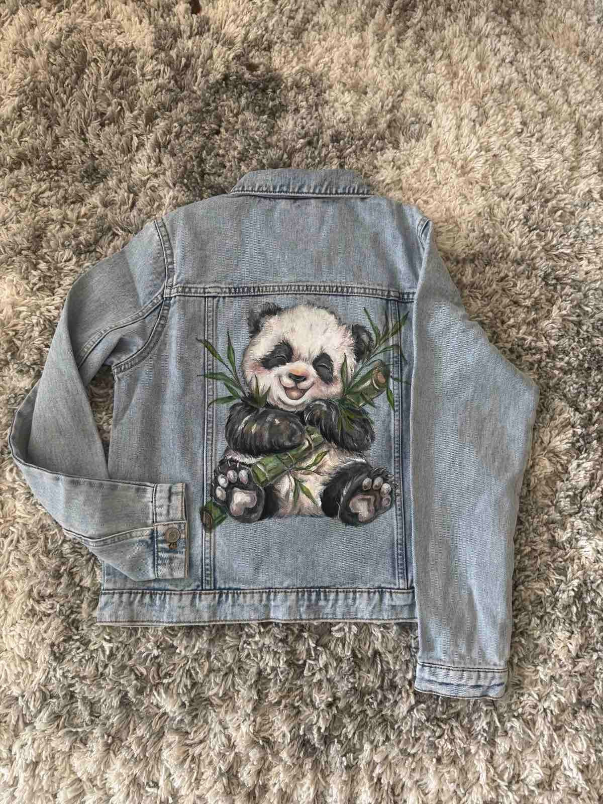 Light Denim Jacket - Panda