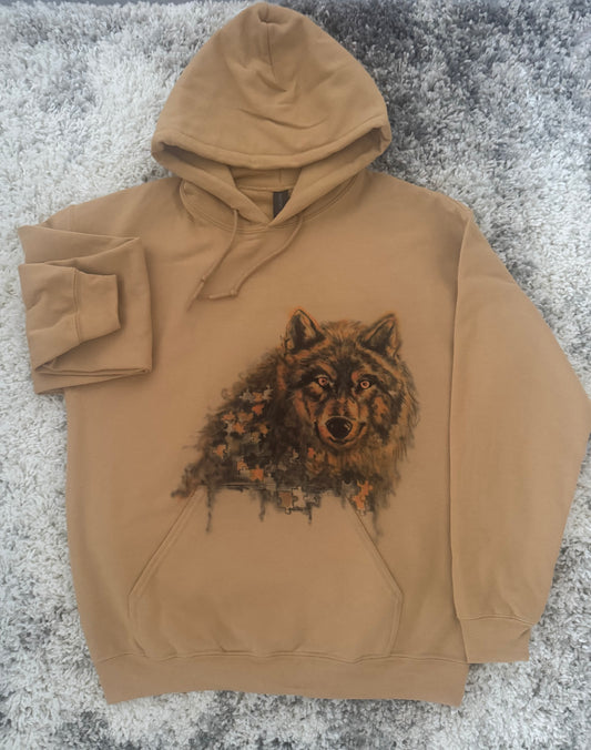 The Enigma Wolf Hoodie - Winter Vibes