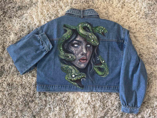 Denim Jacket — The Gorgon Gaze