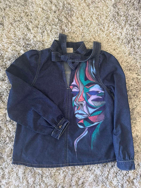 Denim Shirt — Kaleidoscope Queen